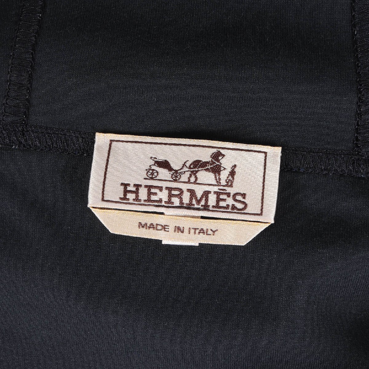 HERMES エルメス パーカー サイズ:XL 21SS ホース ジャガード フーデッド ジップアップ パーカー スウェット ジャージー イタリア製の画像3