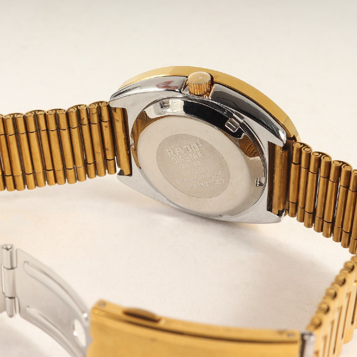 RADO Rado Diastar дата самозаводящиеся часы DiaStar 648.0413.3 наручные часы автоматический Gold бренд часы стразы 