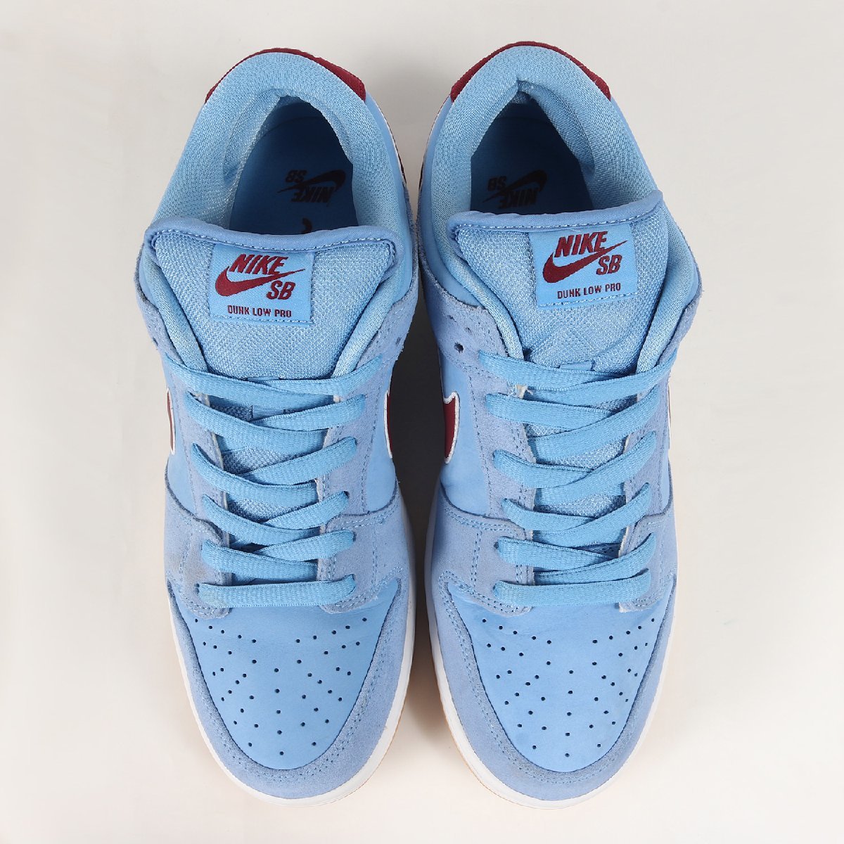 NIKE ナイキ サイズ:28.0cm SB DUNK LOW PRO PRM Valor Blue and Team Maroon (DQ4040-400) ダンク ロー プロ プレミアム US10 スニーカー_画像4