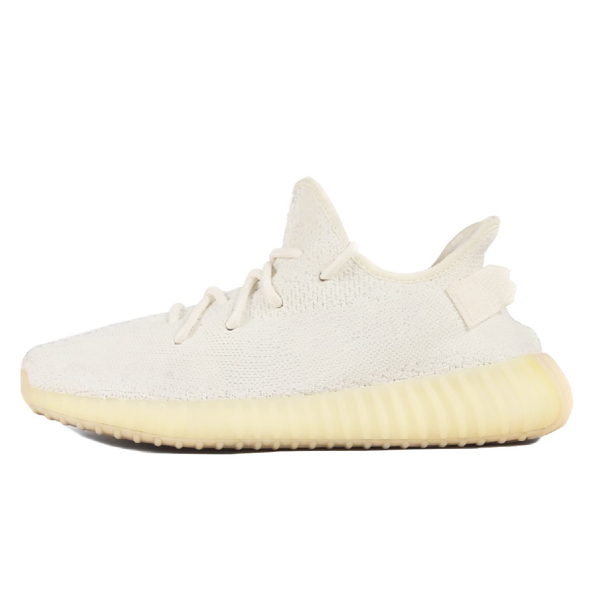 adidas アディダス サイズ:27.0cm YEEZY BOOST 350 V2 CREAM WHITE 2018年製 CP9366 イージーブースト ホワイト 白 US9 スニーカー コラボ_画像1