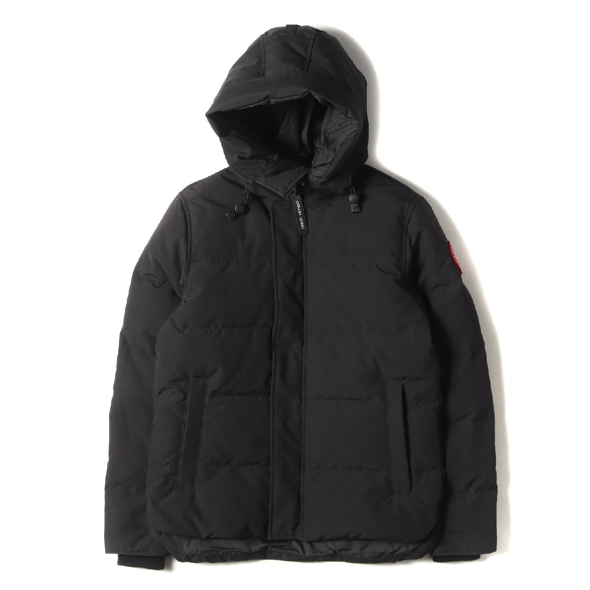 美品 CANADA GOOSE カナダグース ダウン ジャケット サイズ:S ショート ダウンジャケット MACMILLAN PARKA マクミランパーカ ブラック_画像1