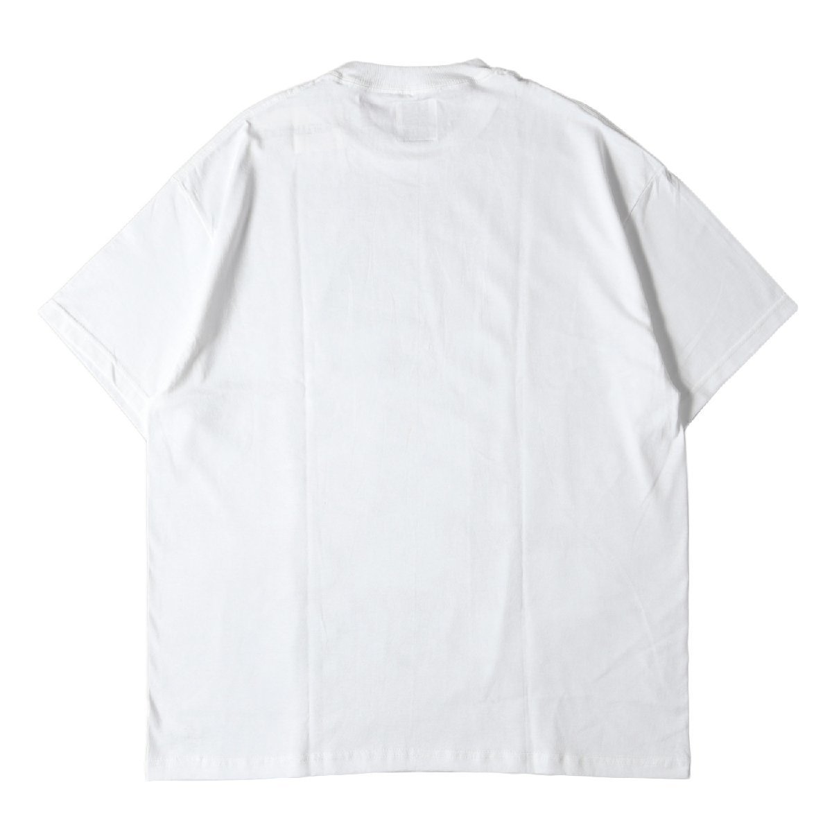 WACKO MARIA ワコマリア Tシャツ サイズ:XL 23AW 世界平和プロジェクト グラフィック クルーネックTシャツ CREW NECK T-SHIRT ホワイト_画像2