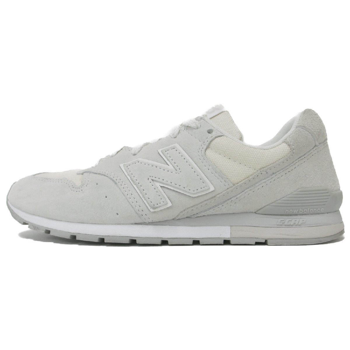 NEW BALANCE ニューバランス サイズ:24.0cm CM996TA2 スニーカー ローカット レースアップ Nロゴ ワイズD オフホワイト シューズ_画像2