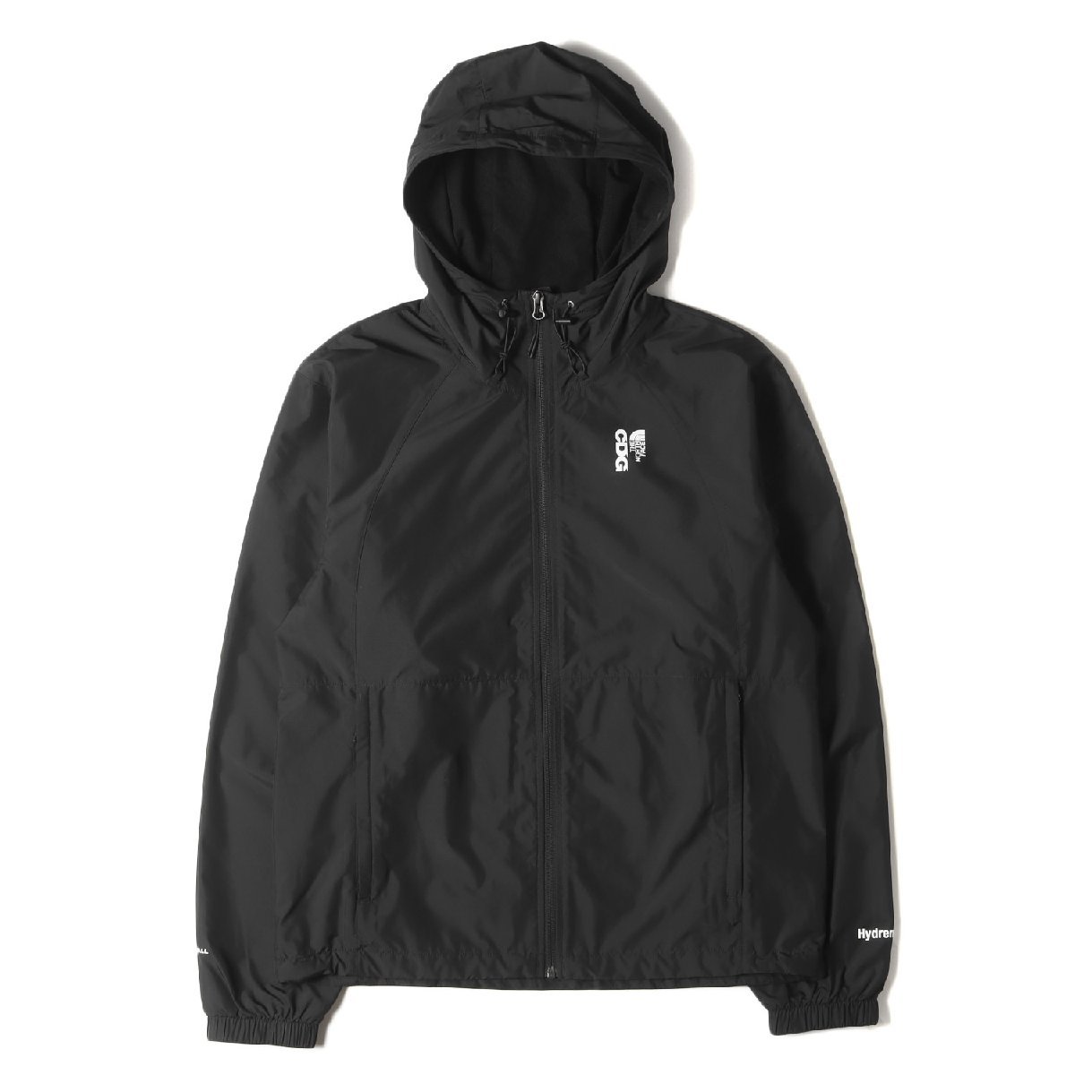 THE NORTH FACE ノースフェイス ジャケット サイズ:M 23AW CDG ナイロン フードジャケット Hydrenaline Jacket ブラック コムデギャルソン