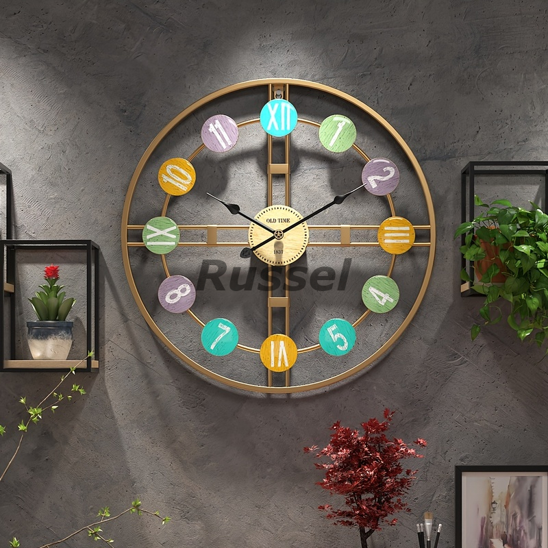 壁掛け 時計 ユニーク 中空デザイン 静音 アナログ おしゃれ かわいい 掛け時計 ウォール クロック アート ミニマリスト プレゼント 4-7_画像1