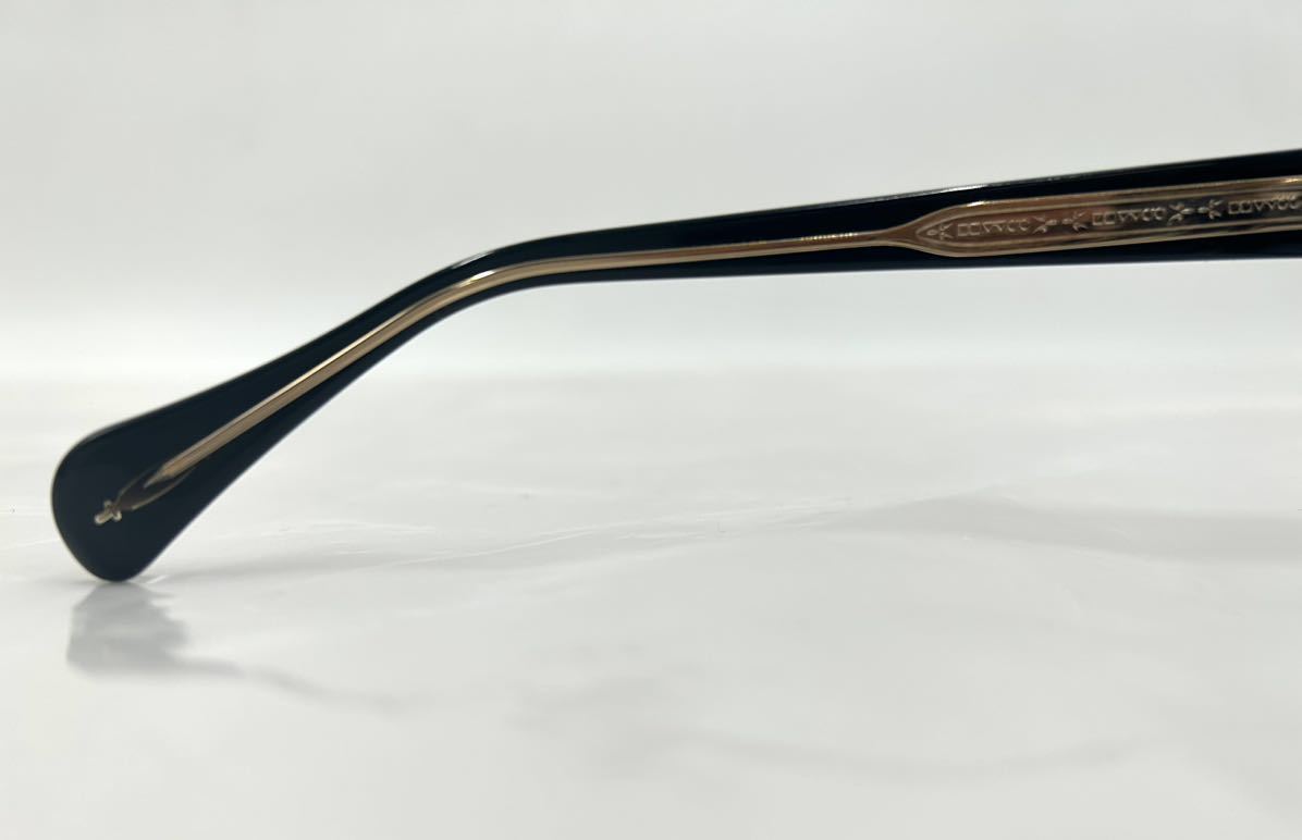 【た-2-29】OLIVER PEOPLES オリバーピープルズ メガネ ブラック 度付きレンズ 黒縁フレーム 中古品_画像9