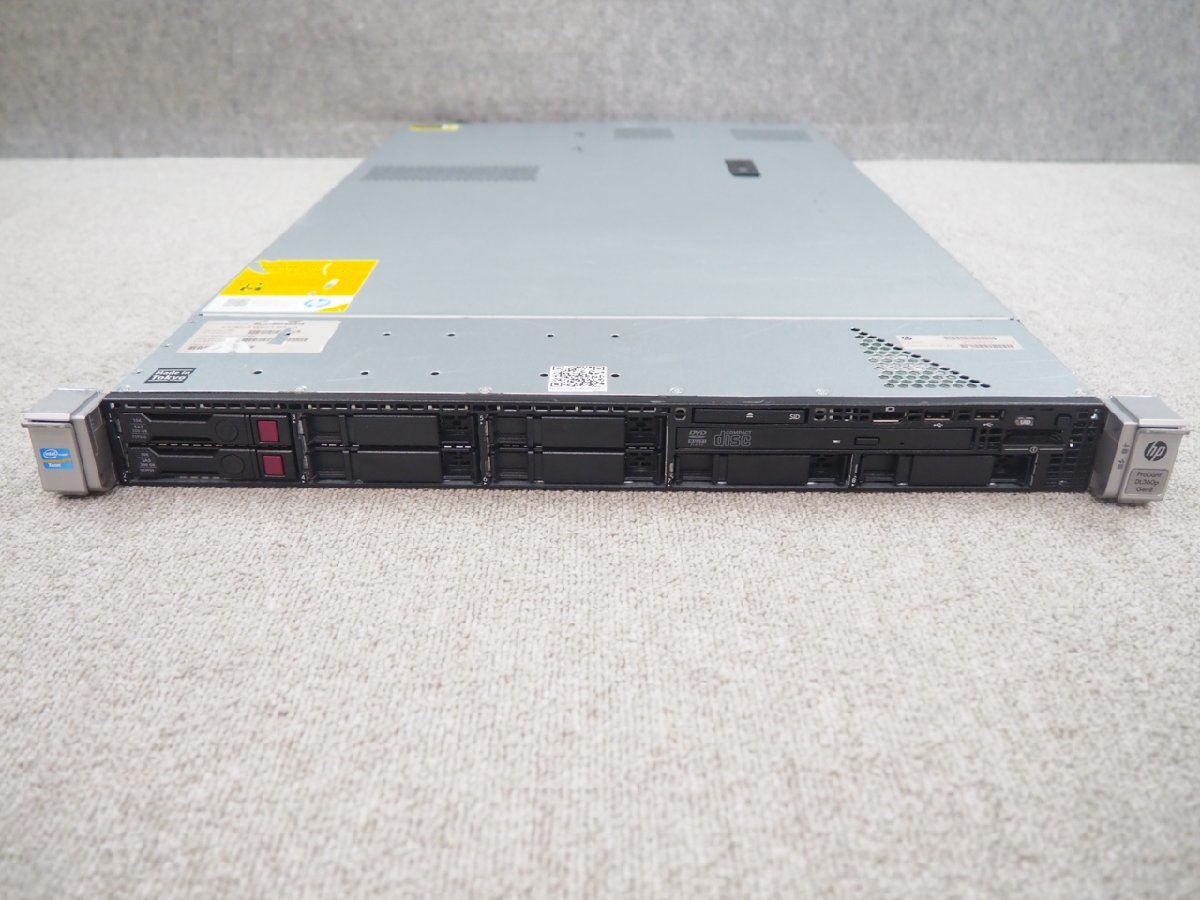 [S360] ☆ 10コア×2個 高性能サーバー ☆ hp ProLiant DL360p Gen8　10C Xeon E5-2690 v2 3.00GHz×2/64GB/300G×2/RAID (P420i) ☆_画像2