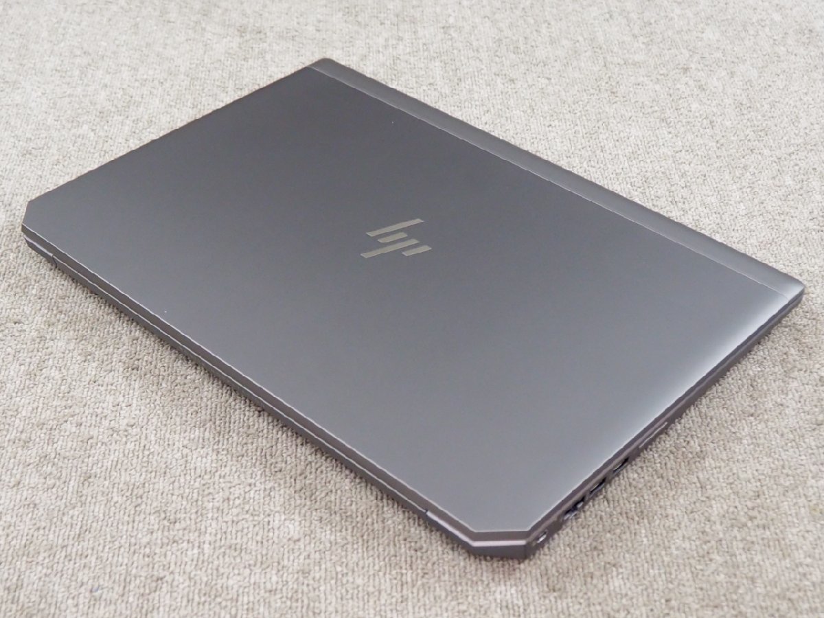 [091] ☆ Win11認証済 ☆ hp ZBook 15 G6　Core i7-9850H 2.60GHz/32GB/SSD 512GB/Quadro T2000 ☆ 15.6ワイド 1920x1080表示 ☆_画像5