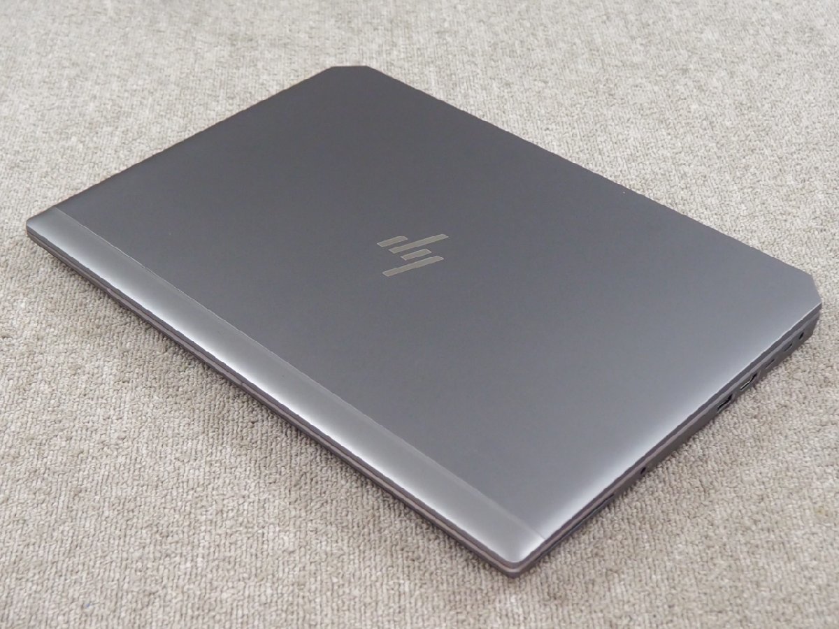 [091] ☆ Win11認証済 ☆ hp ZBook 15 G6　Core i7-9850H 2.60GHz/32GB/SSD 512GB/Quadro T2000 ☆ 15.6ワイド 1920x1080表示 ☆_画像4