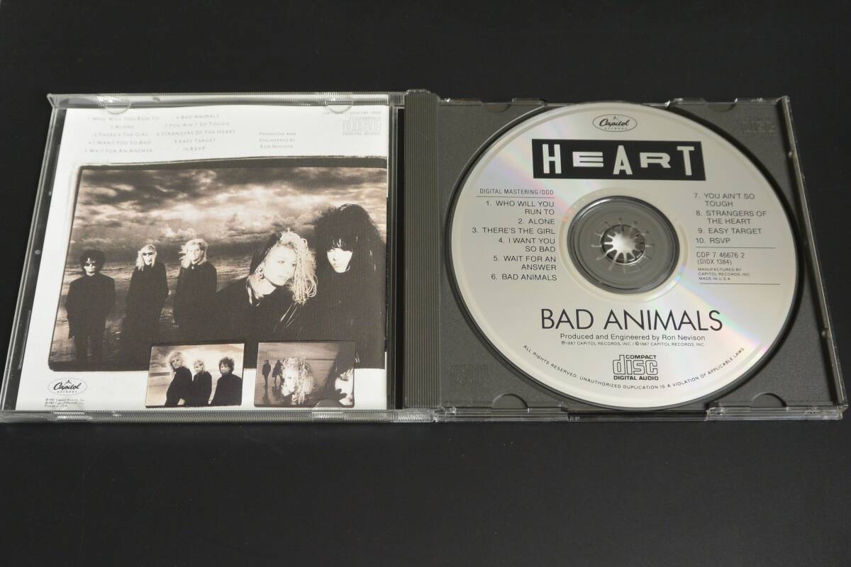 【即決】美品 HEART Bad Animals バッドアニマルズ アルバム ミュージックCD ※送料185円_画像2