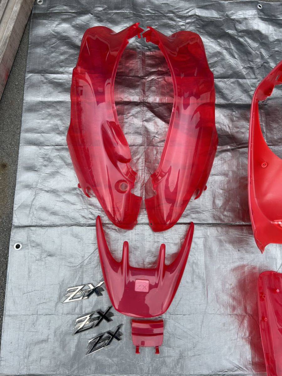 ホンダ ライブディオZX スケルトン 外装 セット AF34 AF35 DIO ホンダ ライブディオZX スケルトン 外装 セット AF34 AF35 DIO