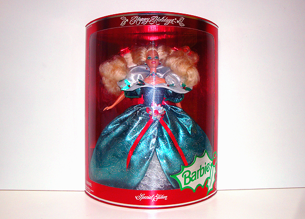 ★バービー/Happy Holidays Special Edition Barbie Doll '1995 新品 検)着せかえ人形/マテル/ハッピーホリデー/絶版品_画像1
