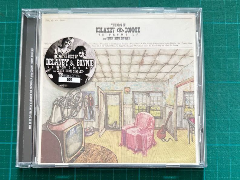 THE Best of Delaney & Bonnie US Promo LP Plus Comin’ Home Singles ERIC CLAPTON _画像1
