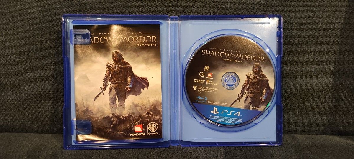 ps4　シャドウ オブ モルドール　shadow of mordor　ソフト