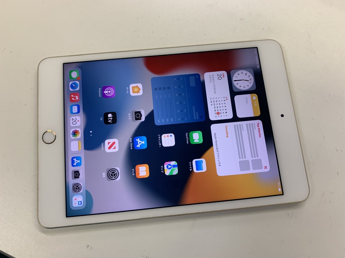 ★送料無料★ジャンク★WiFi★A1538 iPad mini 4 128GB★ゴールド★3026000529★SYS★02/26