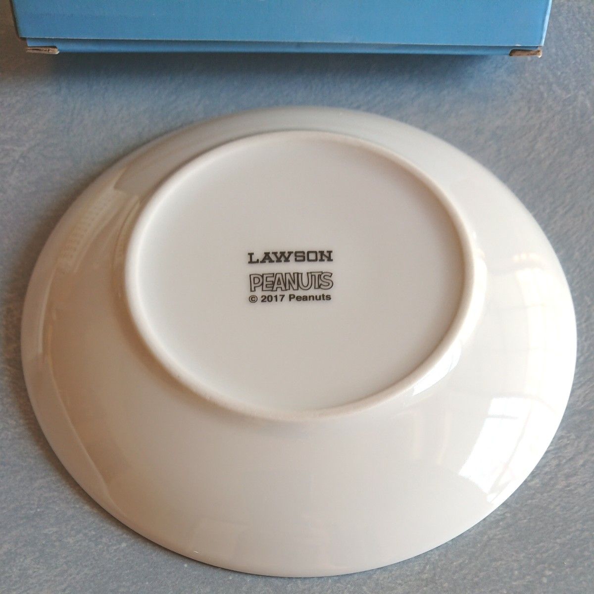 スヌーピー  ペアプレート  未使用   ローソン 景品                  小皿２枚組    直径約15cm