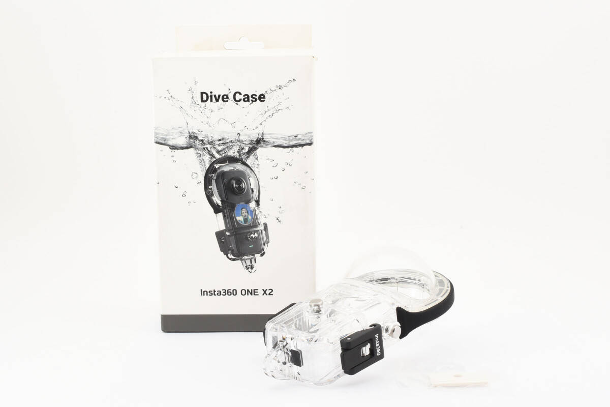 ★極上美品★ Insta360 ONE X2 Dive Case CINX2CB/B 潜水ケース ★元箱付き！　　　0104#11 #5541_画像1