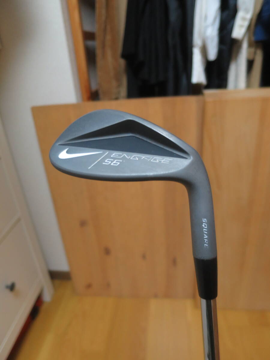 NIKE ENGAGE SQUARE WEDGE N.S.PRO 950GH FLEX-S SW / ナイキ エンゲージ 日本シャフト ９５０ＧＨ Ｓ ５６度 ノーメッキ 【良品】_画像1