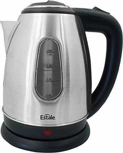  Macross Estale stainless steel electric hot water ... kettle auto off empty .. prevention with function 1.8L MEK-49