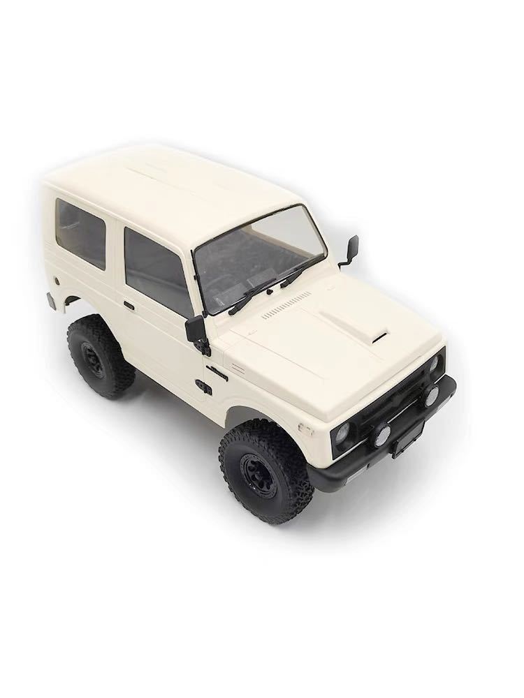 ホワイトバッテリー*2 WPL新発売NEW C74 スズキ ジムニー RTR 1/10ラジコン RC クローラー ライセンス JA11 連動LEDライト付き 4WDトラック_画像8