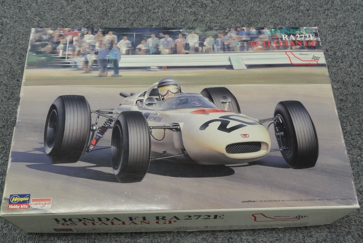 ★ハセガワ 1/24 ホンダ F1 RA272E ’65 イタリアGP 未組立品！カルトグラフ_画像1