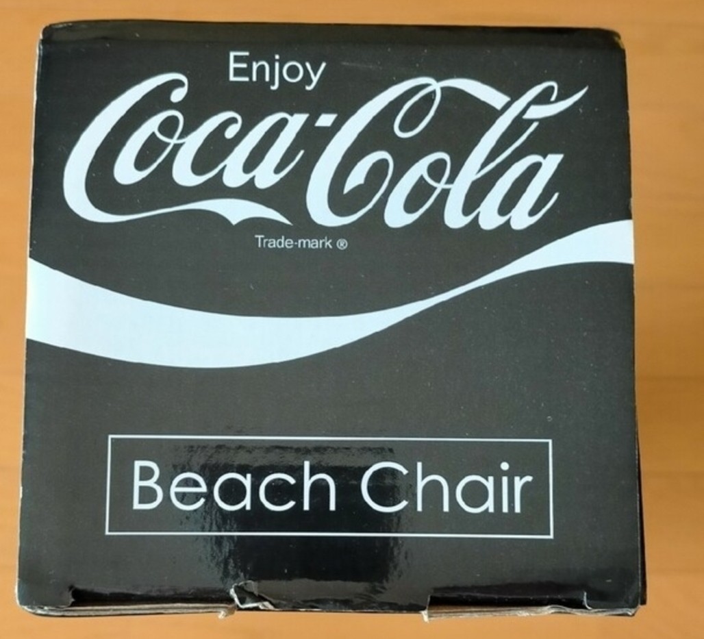 【送料無料】コカ・コーラ Coca-Cola アウトドア 折りたたみチェア 椅子 折り畳み ビーチチェア Ver.5 beach chair_画像9