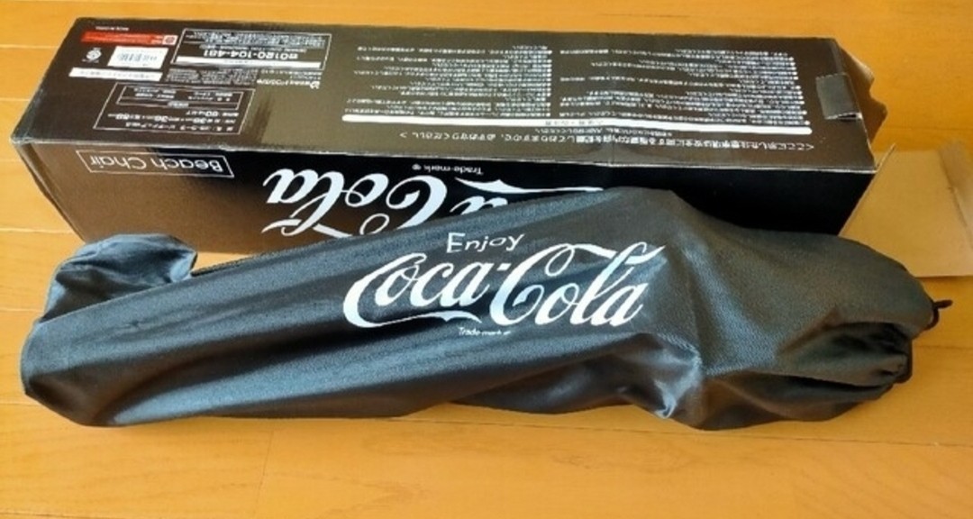 【送料無料】コカ・コーラ Coca-Cola アウトドア 折りたたみチェア 椅子 折り畳み ビーチチェア Ver.5 beach chair_画像2