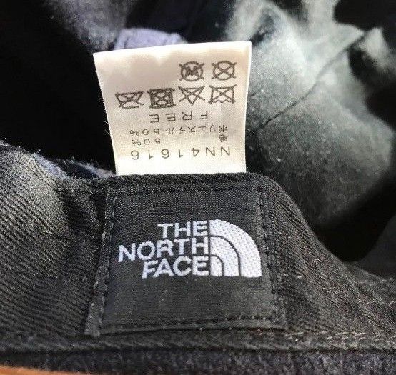 THE NORTH FACE ノースフェイス フランネルキャップ ネイビー ホワイトロゴ