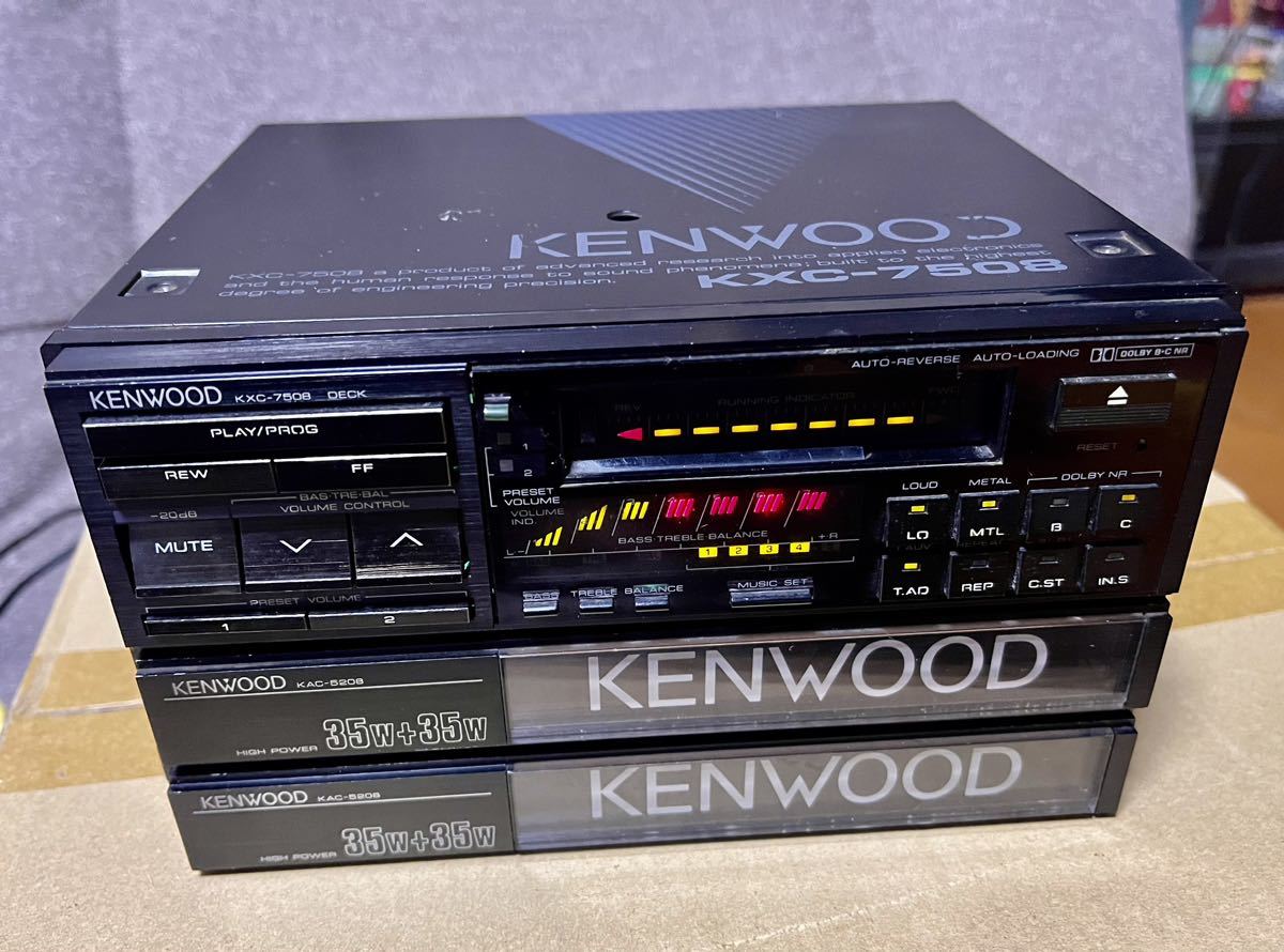 Yahoo!オークション - 当時物KENWOOD ケンウッド カセットデッキ Yahoo!オークション - 当時物KENWOOD ケンウッド カセットデッキ