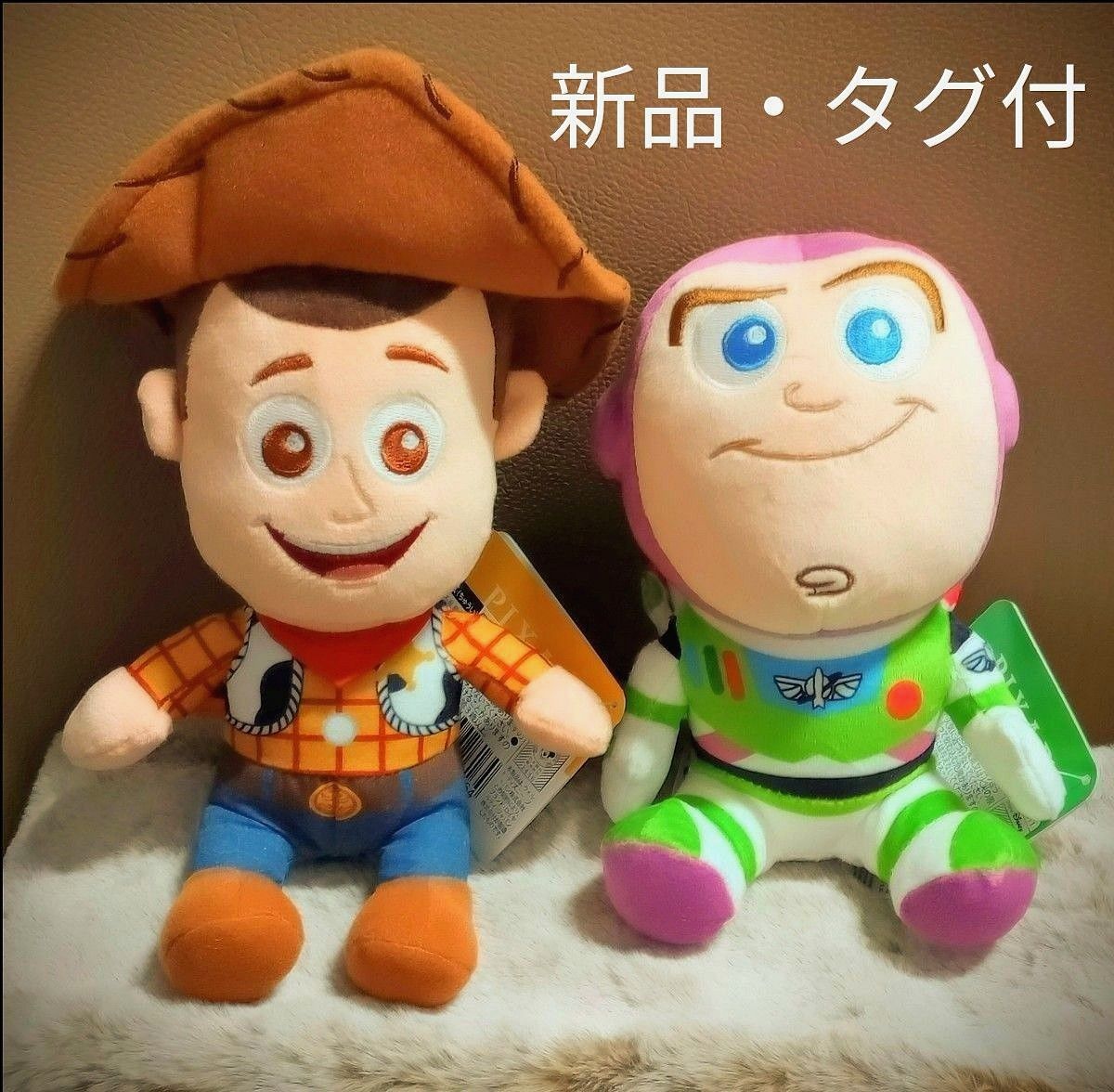 当時物 ディズニービーンズ トイストーリー ウッディ バズ タグ