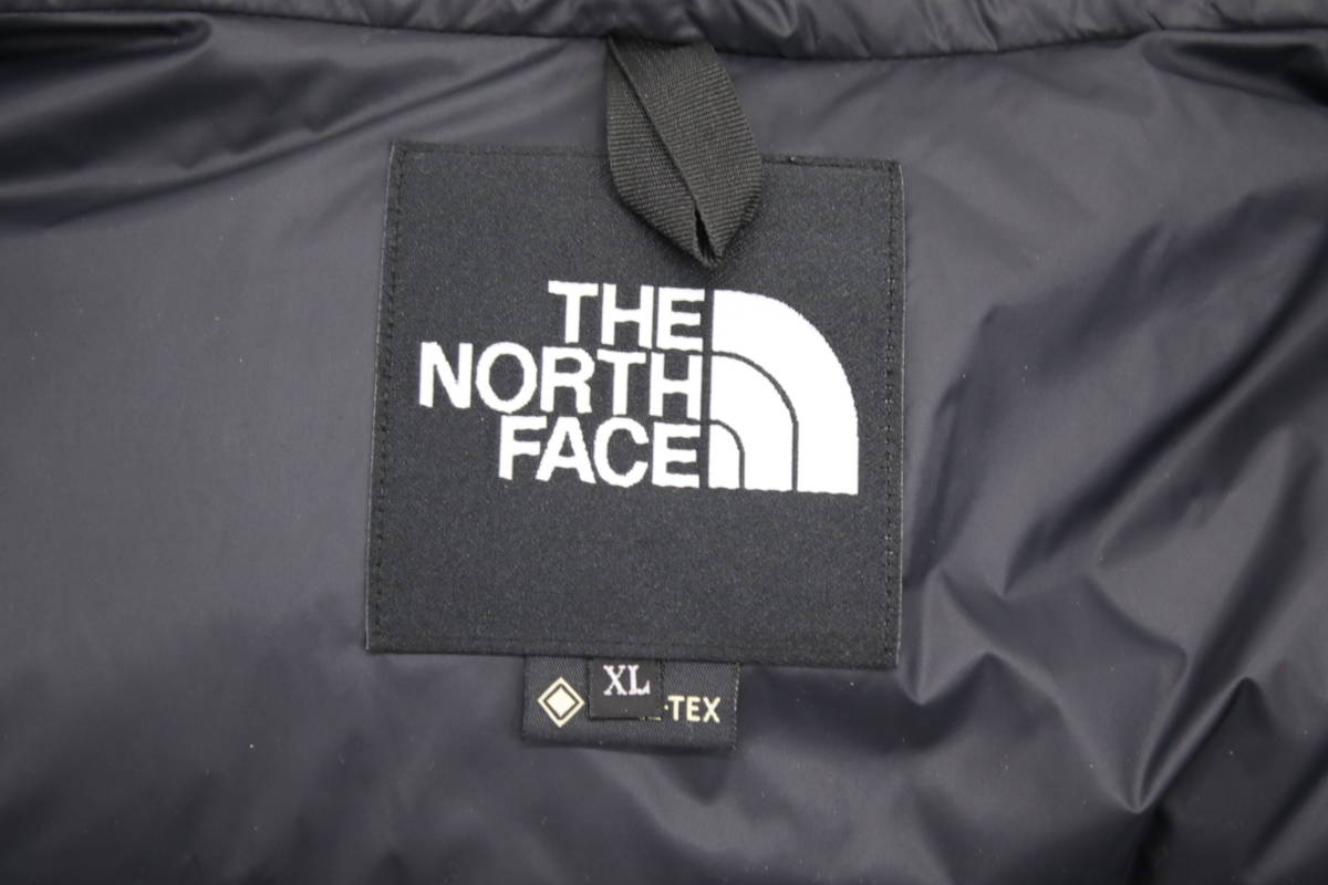 ◎65【1円～】The North Face ザ ノースフェイス マウンテンダウンジャケット ND91930 アウター ブラック XLサイズ_画像4