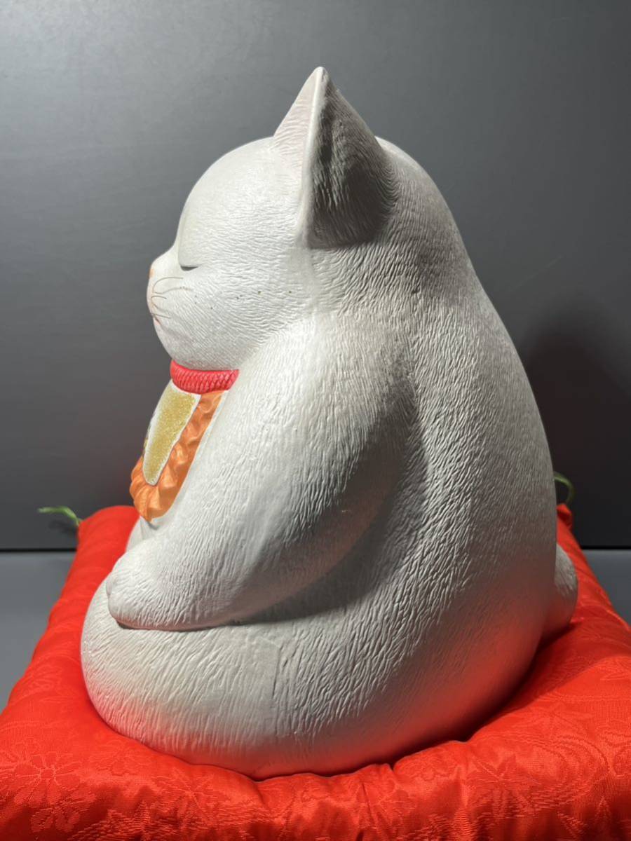 京都人形　招き猫　高さ23.5cm_画像3