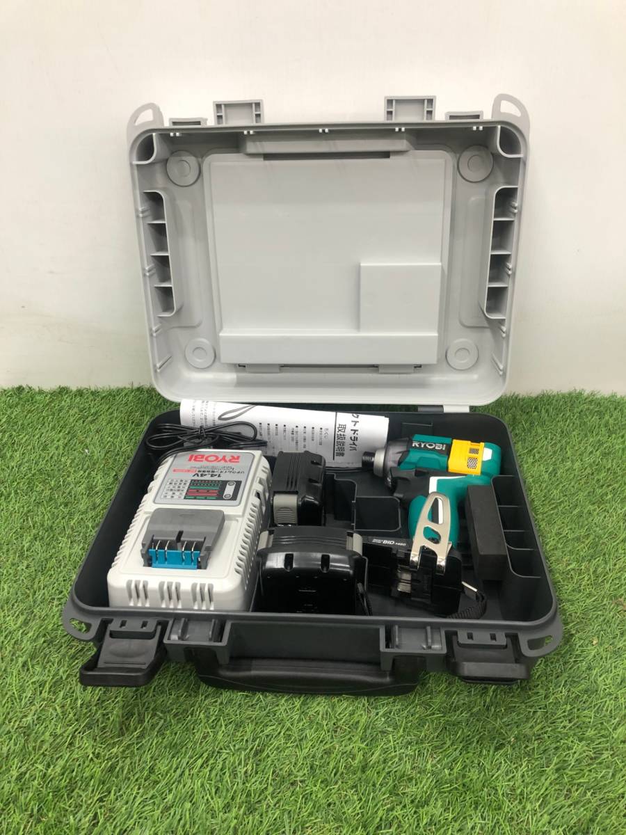 【中古品】リョービ(RYOBI) 充電式 インパクトドライバー 14.4V BID-1460 657600A　　_ITKQL9SECFZW_