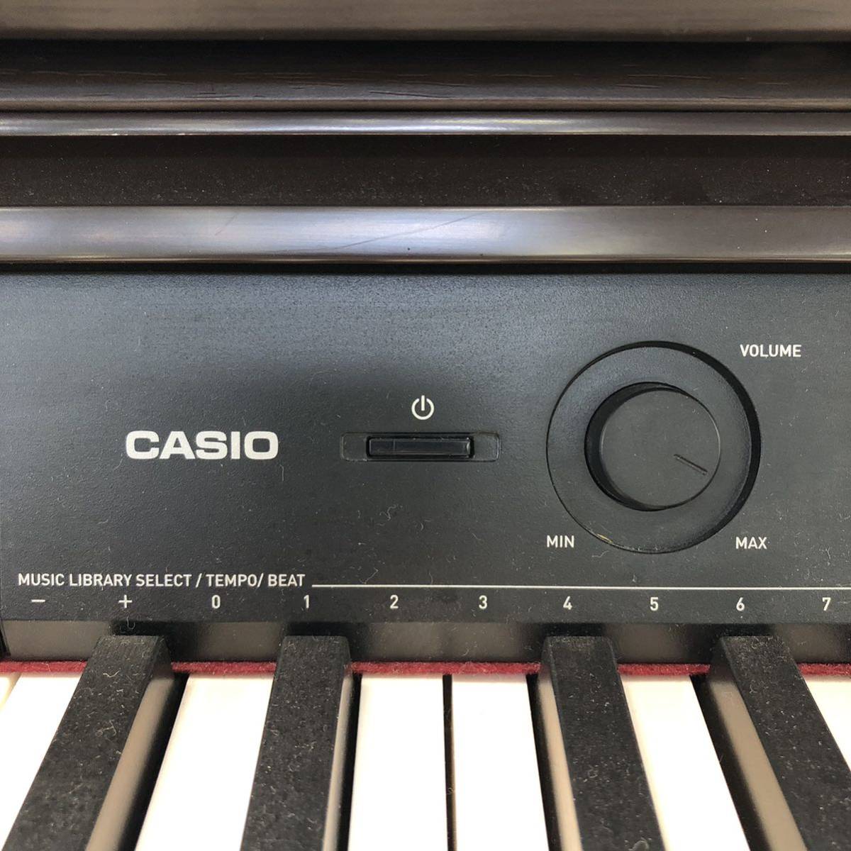358 CASIO 電子ピアノ Privia PX-760 BR 2017 カシオ 鍵盤 楽器 器材_画像2