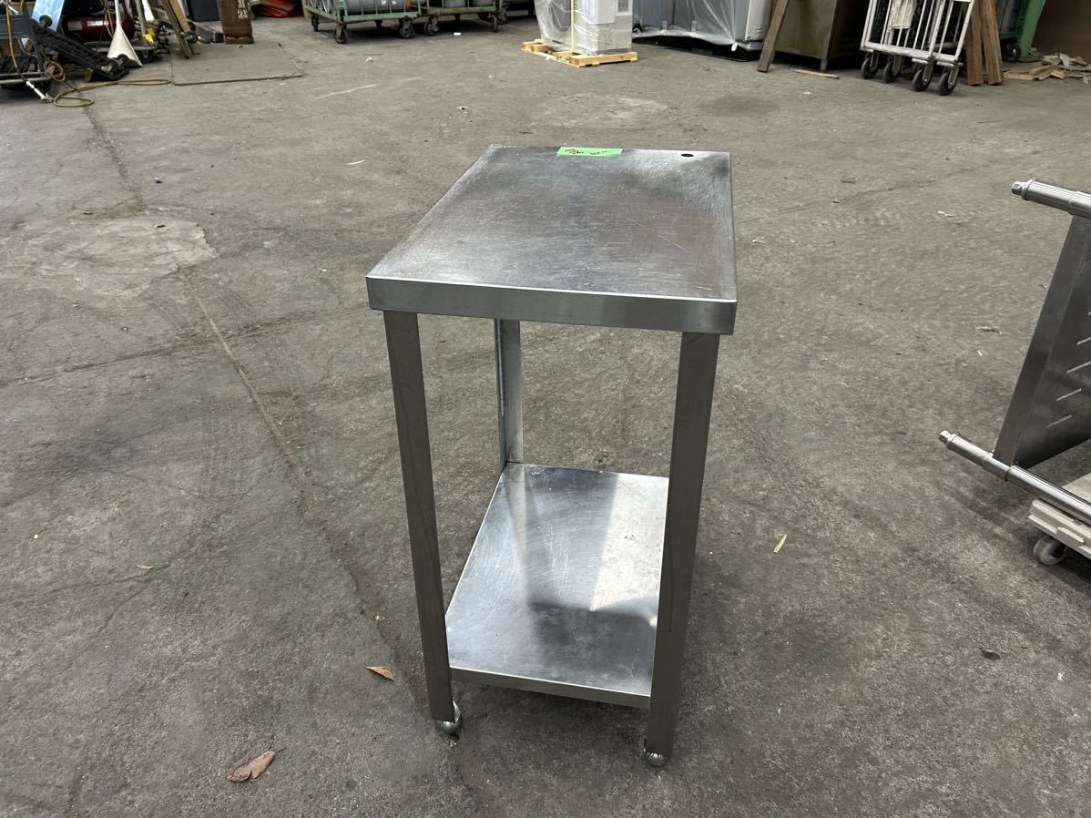 N-254 作業台 幅400×奥行600×高さ800mm 厨房機器 飲食店 店舗