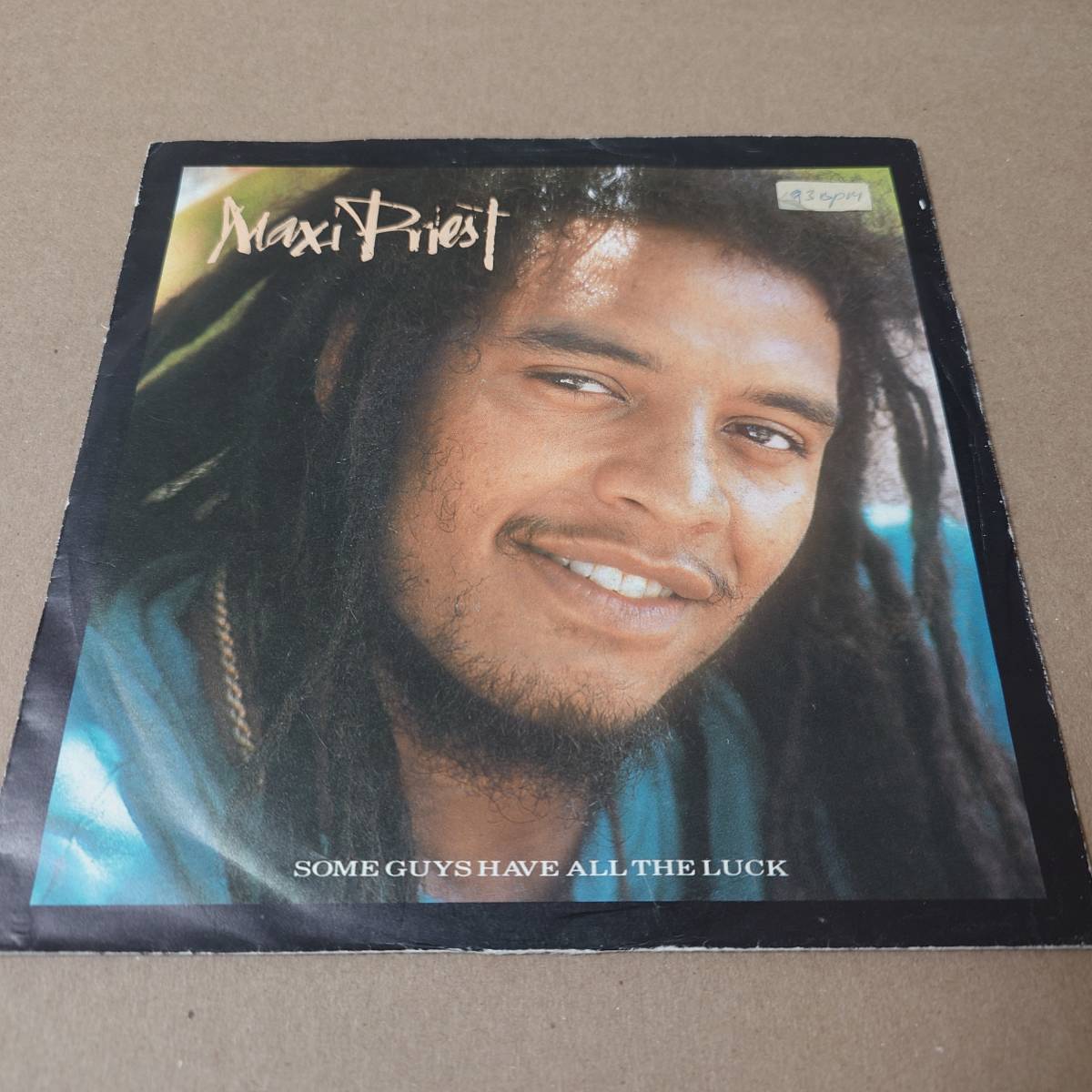 Maxi Priest - Some Guys Have All The Luck / Festival Time (Recorded In Concert) // 10 Records 7inch / Reggae Pop_画像1