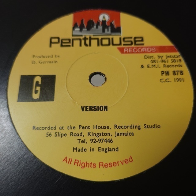 Wayne Wonder & Cutty Ranks - Lambada // Penthouse 12inch / Dancehall Classic_画像2