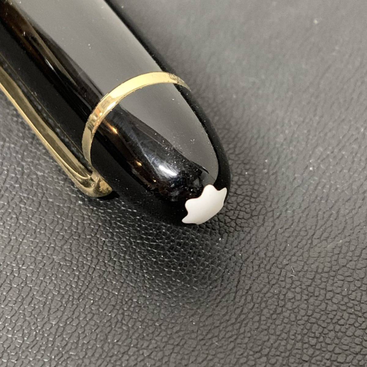 【美品】 MONTBLANC モンブラン MEISTERSTUCK マイスターシュテュック No.149 万年筆 ペン先 4810 14K 585 ブラック 本体のみ_画像9