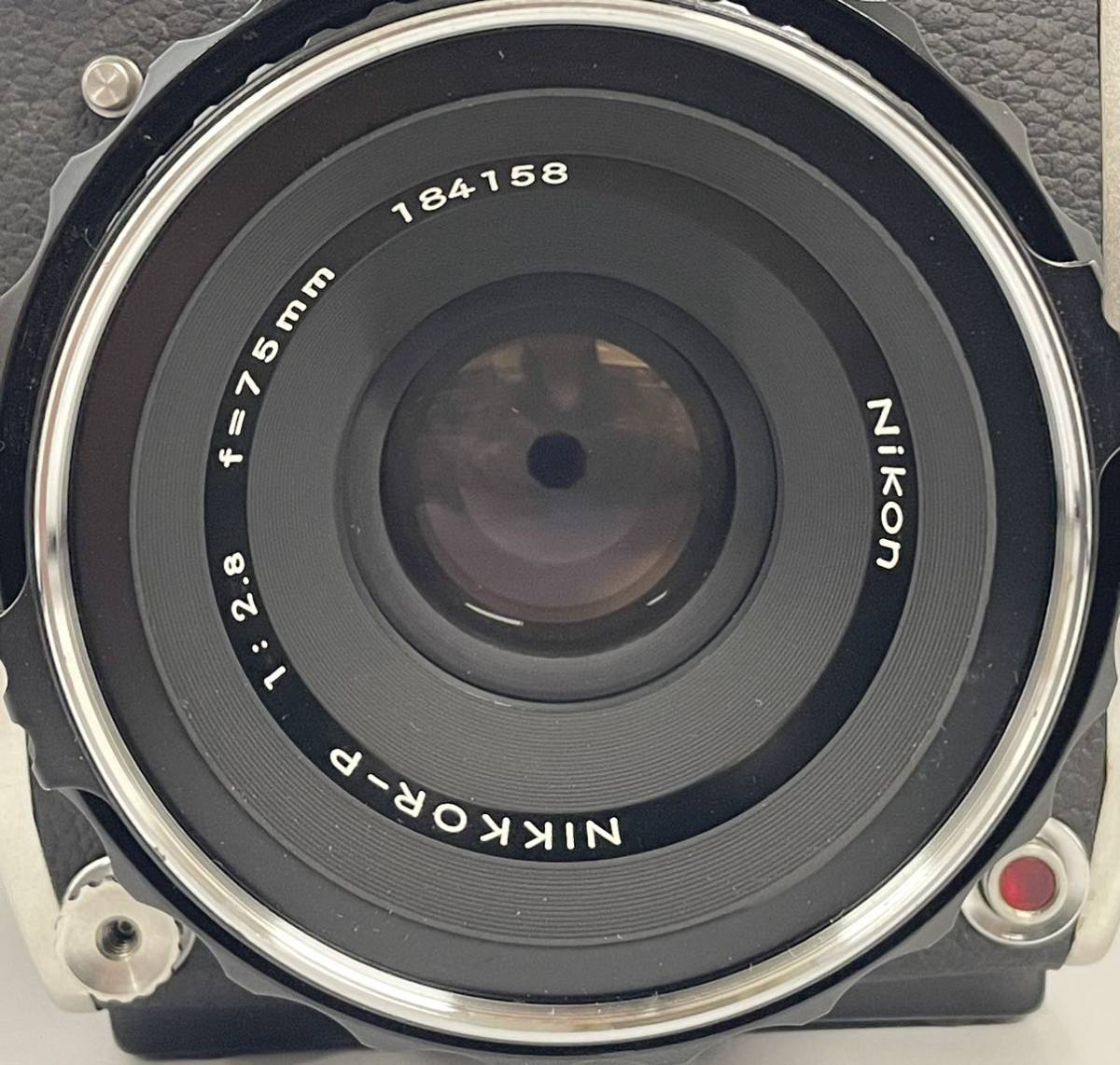 【2T20】1円スタート ZENZA BRONICA レンズ NIKKOR-P 1:2.8 f=75mm ゼンザ ブロニカ ニッコール 中判カメラ フィルムカメラ _画像2
