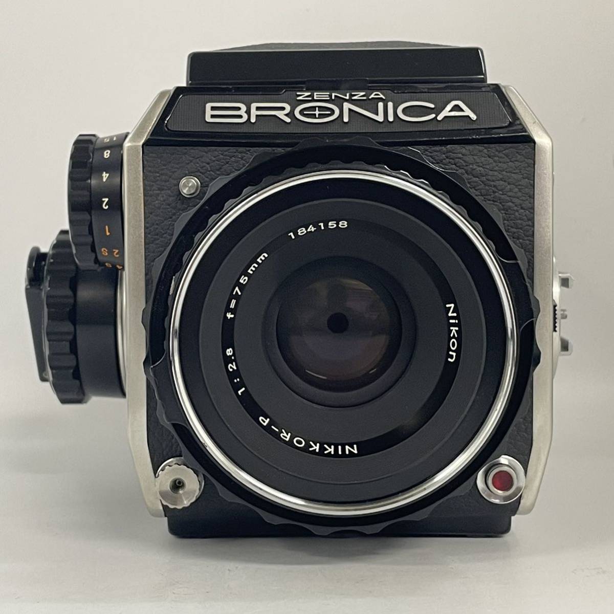 【2T20】1円スタート ZENZA BRONICA レンズ NIKKOR-P 1:2.8 f=75mm ゼンザ ブロニカ ニッコール 中判カメラ フィルムカメラ _画像1