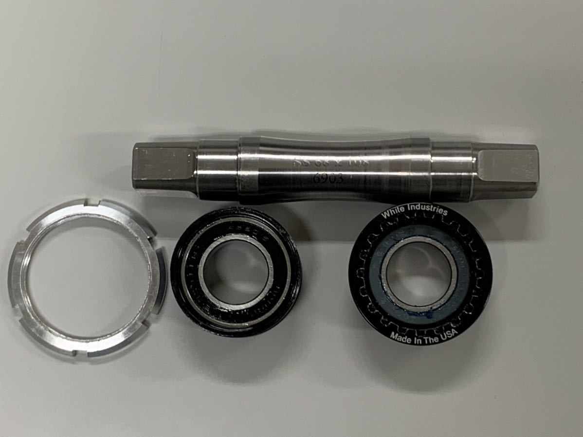 Yahoo!オークション - White Industries VBC Road Crank + BB Yahoo!オークション - White Industries VBC Road Crank + BB