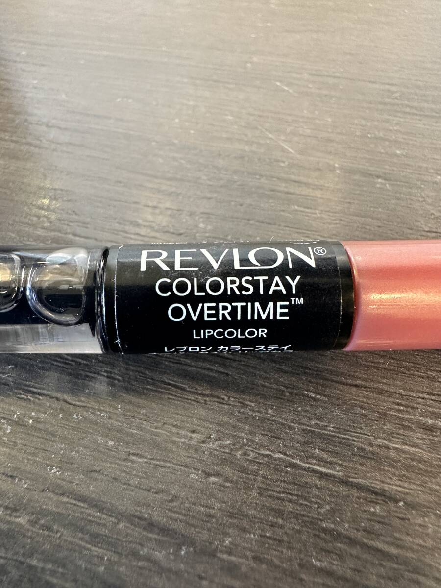 総量15g REVLON - カラーステイ オーバータイム　リップカラー #350 BARE MAXIMUM ベア マキシマ - レブロン クリックポスト可185円_画像7