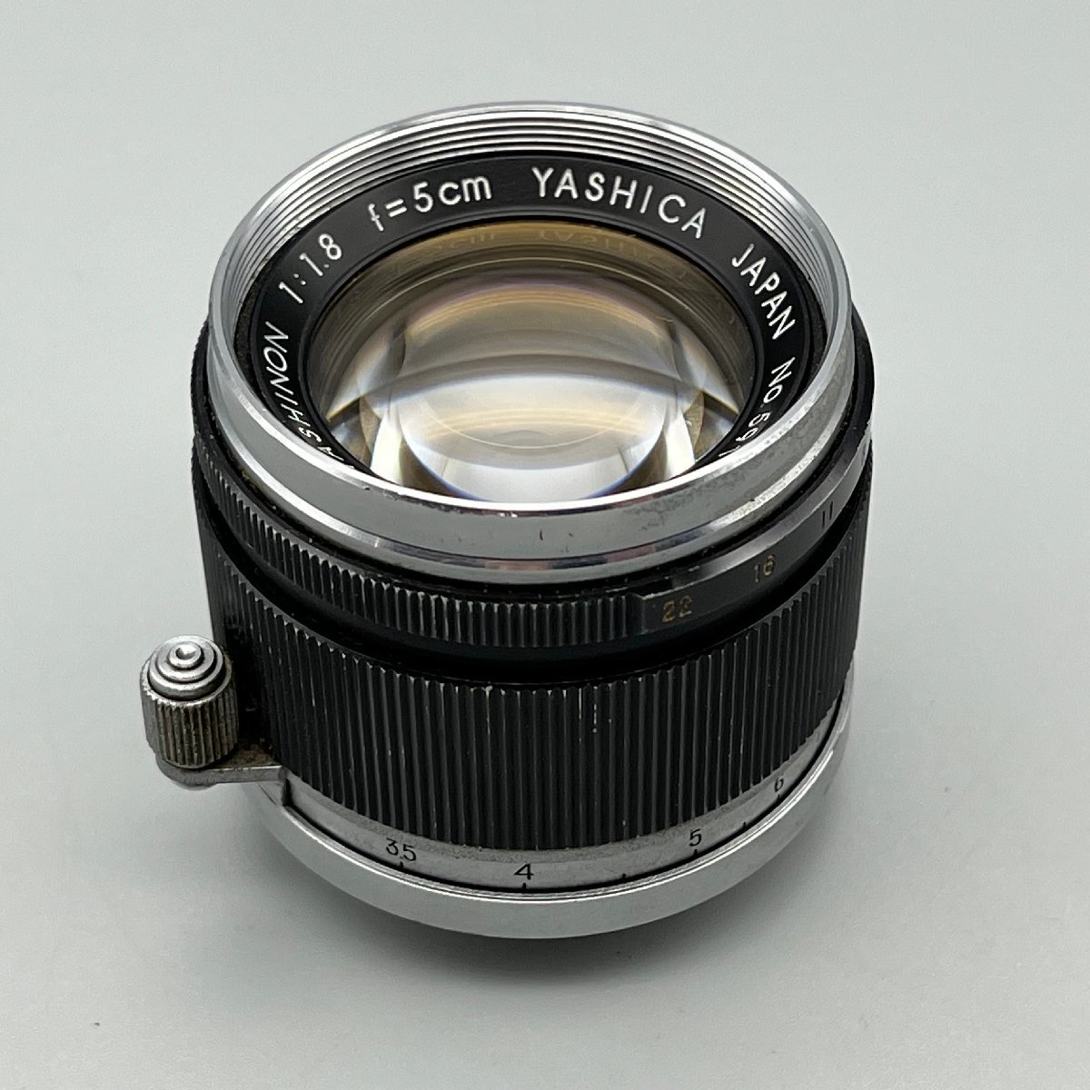 SUPER-YASHINON 5cm f1.8 スーパーヤシノン 50mm YASHICA JAPAN ヤシカ Leica ライカ Lマウント_画像2