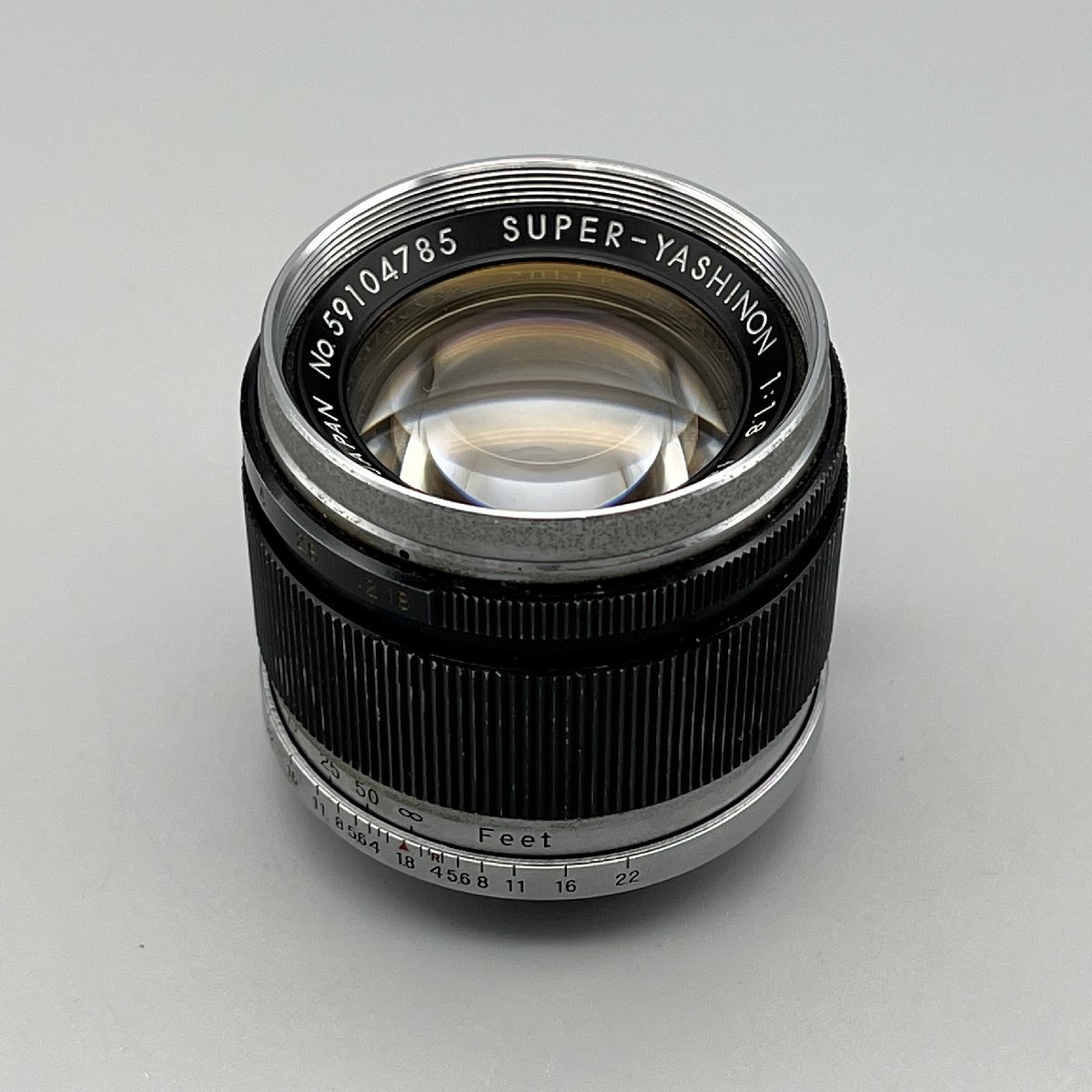 SUPER-YASHINON 5cm f1.8 スーパーヤシノン 50mm YASHICA JAPAN ヤシカ Leica ライカ Lマウント_画像1
