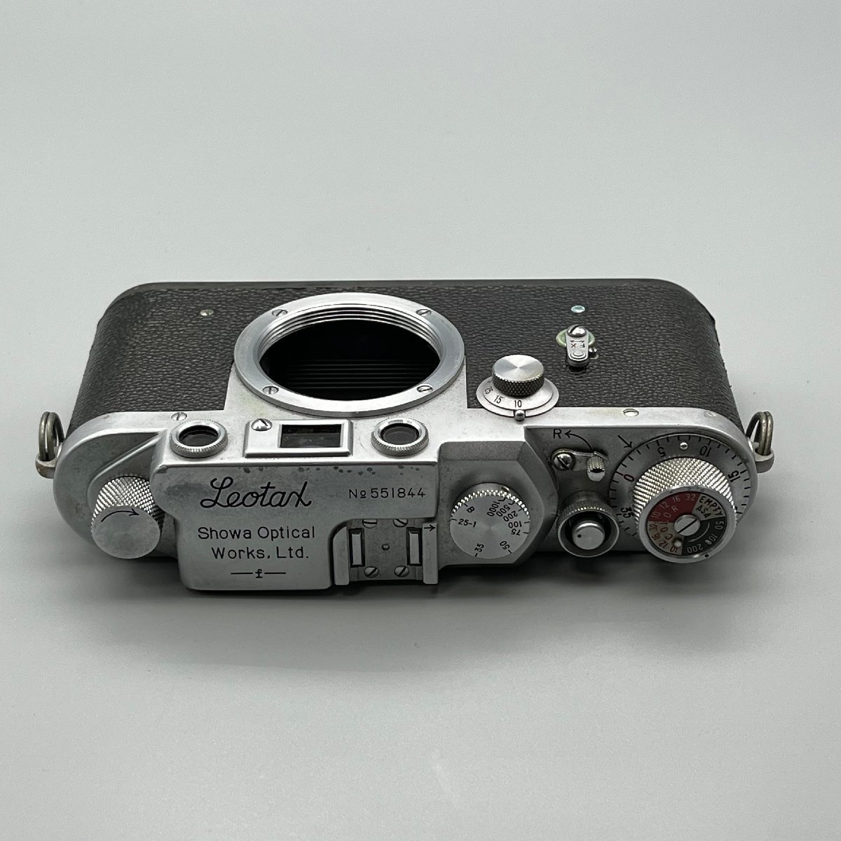 Leotax F レオタックス F Showa Optical Works, Ltd. 昭和光学精機 レオタックスカメラ Leica ライカ Lマウント ジャンク品_画像9