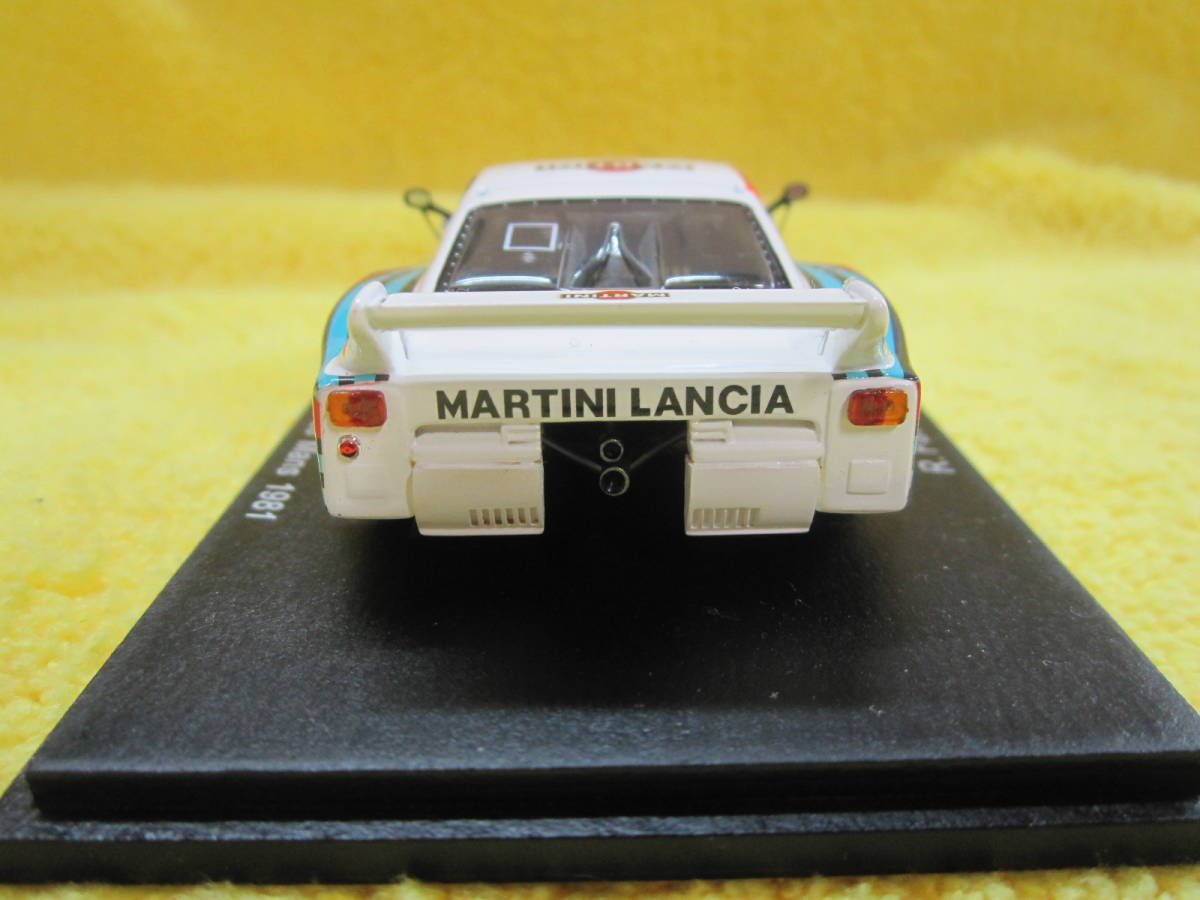 Spark S1384 1/43 LANCIA Beta Monte Carlo #66 Le Mans 1981 R.Patrese H.Heyer P.Ghinzani（ランチア ベータ モンテカルロ ル・マン24_画像9