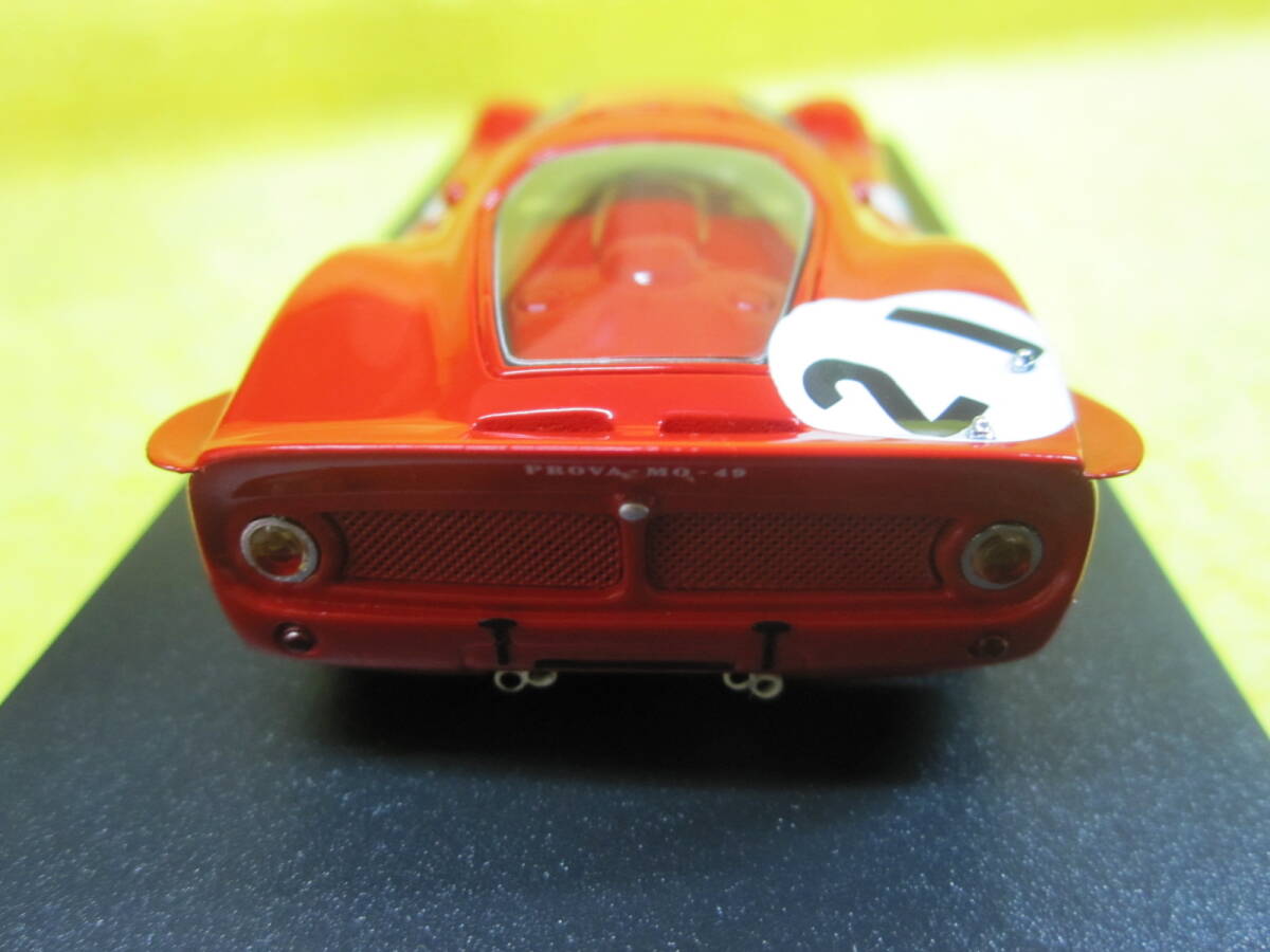 Look Smart LSLM103 1/43 Ferrari 330 P3 #21 24H Le Mans 1966 L.Bandini J.Guichet（ルックスマート フォードvsフェラーリ ル・マン_画像8