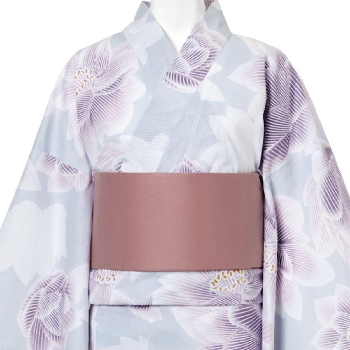 GRL グレイル　蓮の花柄浴衣セット[gi1318] ピンク　紫