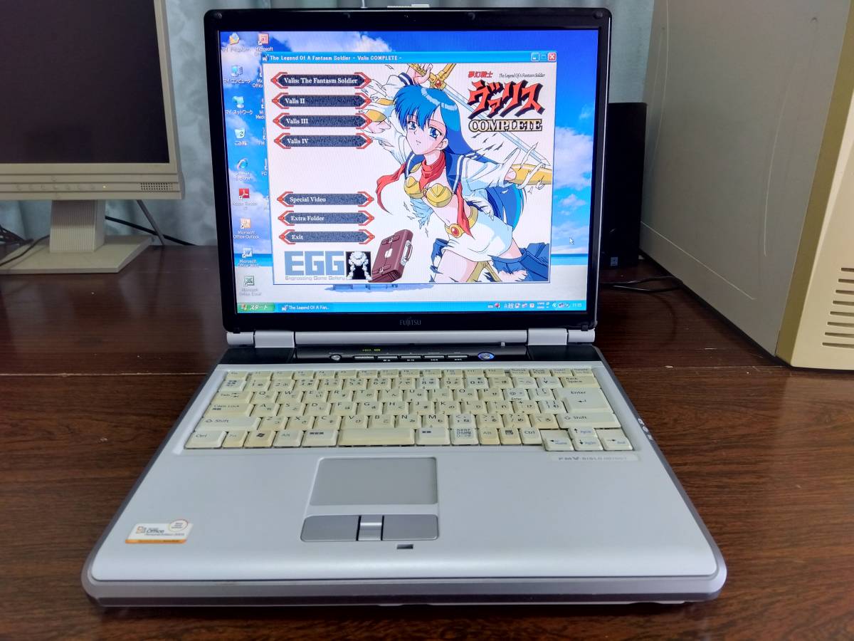 レトロゲーム向け Win 98 + 2000 + XP + Power Macintosh + FM TOWNS FMV-BIBLO NB70H FMVNB70H Windows98 SE Windows2000 Windows_FMV-BIBLO NB70H/T