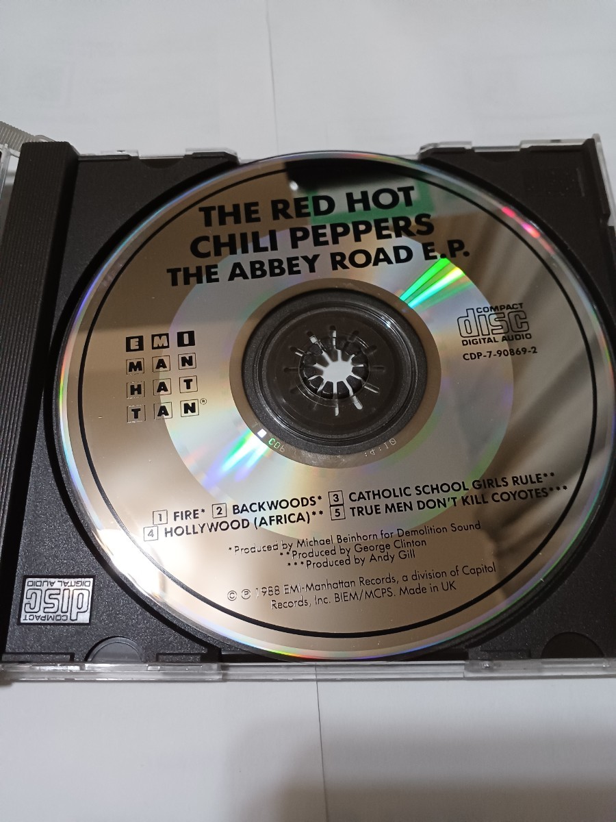 THE　RED　HOT　CHILI　PEPPERS　ザ　レッド　ホット　チリ　ペッパーズ[THE　ABBEY　　　ROAD　E．P．]　輸入盤、UK_画像4